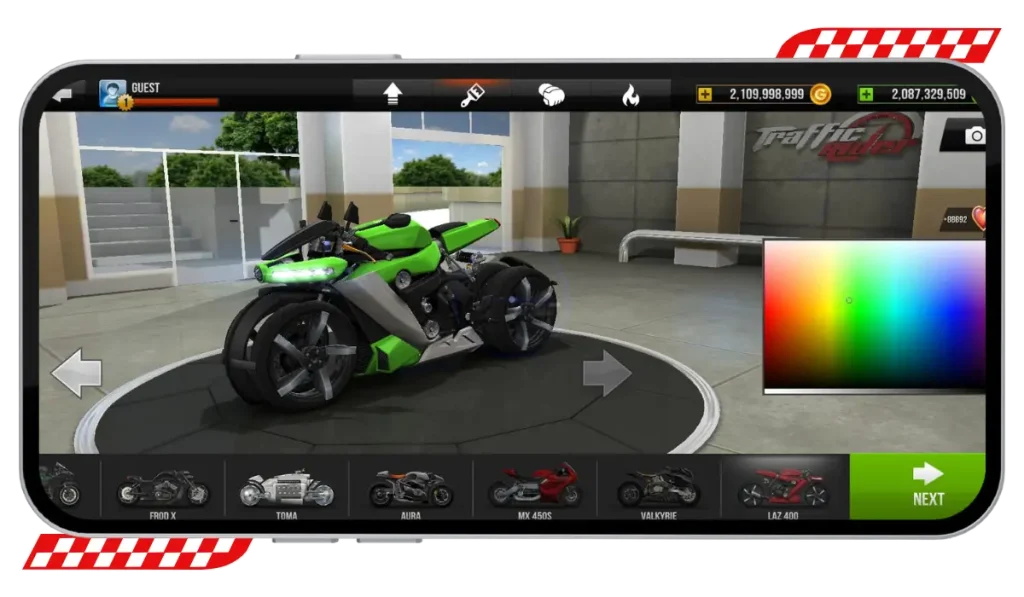 30 Powerful Motorbikes To Unlock And Ride