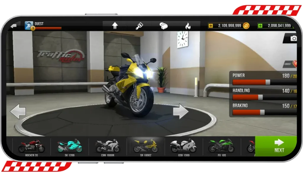 Traffic Rider Mod APK v(2.11) | Download Latest Version & Unlimited, All Bikes Unlocked 29 Account Protection