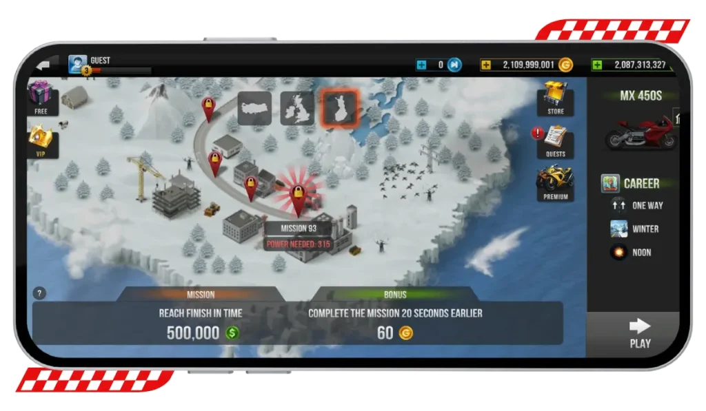 Career Mod With 93 Missions