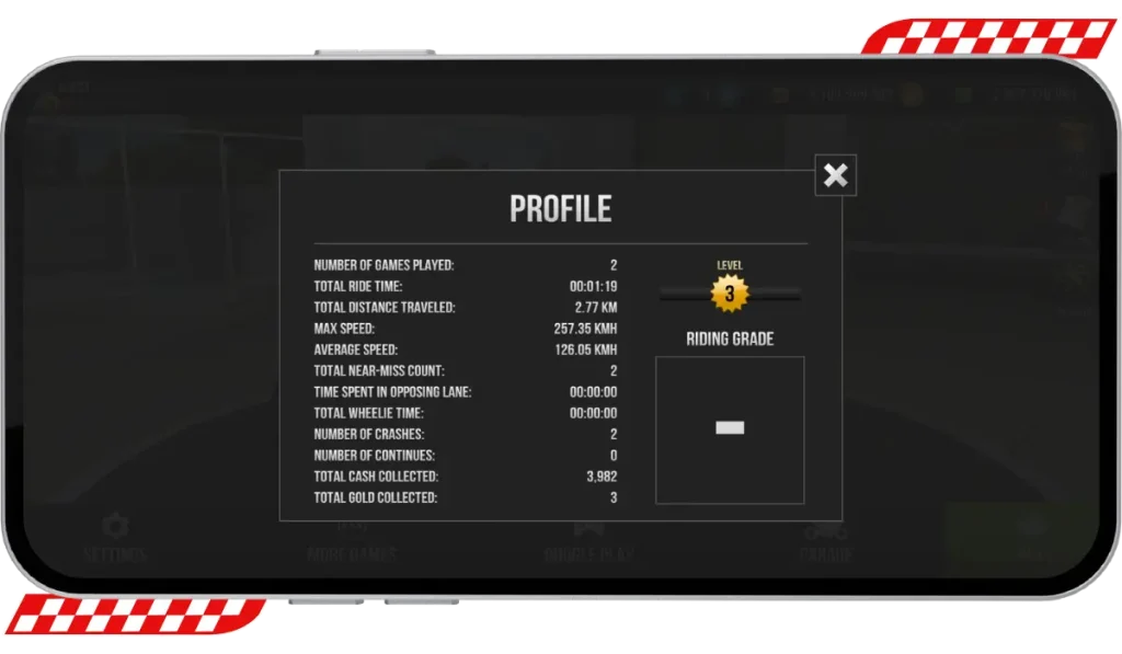 Traffic Rider Mod APK v(2.11) | Download Latest Version & Unlimited, All Bikes Unlocked 37 Keep an Eye on Your Progress